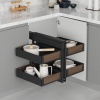 S-3007-UB-W CARGO NAROŻNE UNIQUE WOOD 450 STALOWE BOKI ANTRACYT + DREWNO UNIWERSALNE